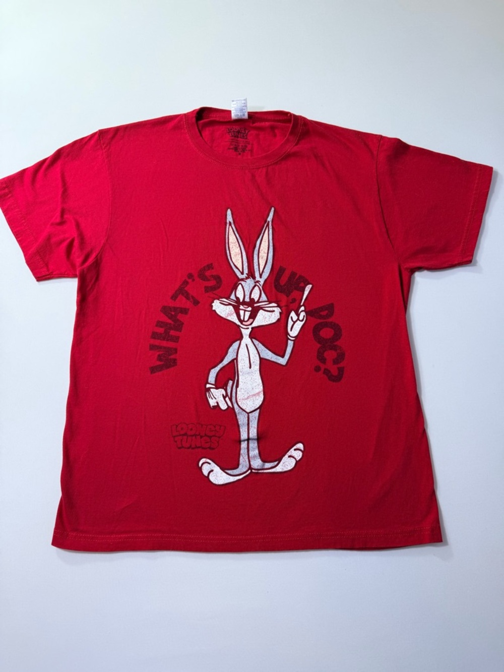 Warner Bros. Red Looney Tunes Logo Tee